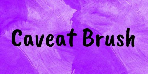 Caveat-Brush-Font-1