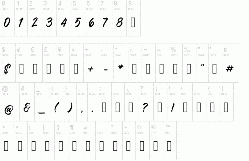 Comebro-Unconnected-Font-11