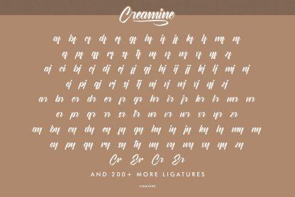 Creamine-Font-5