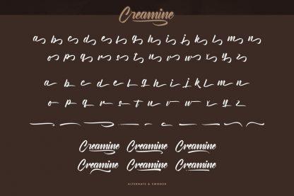 Creamine-Font-7