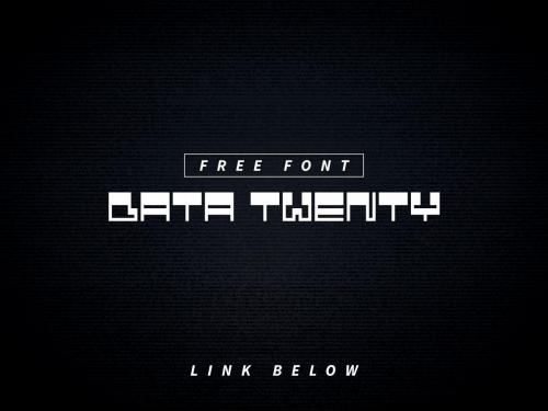 Data-Twenty-Font