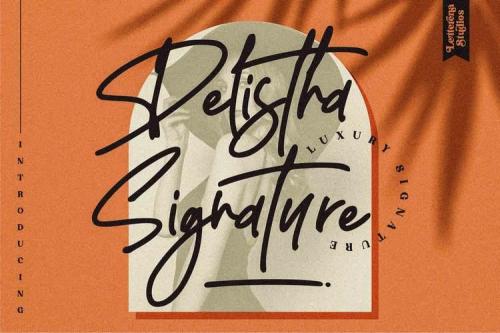 Delistha-Signature-Font