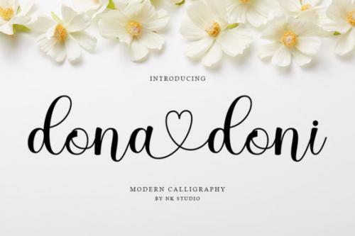 Dona-Doni-Script-Font