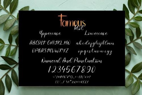 Famous-Idol-Display-Font-6