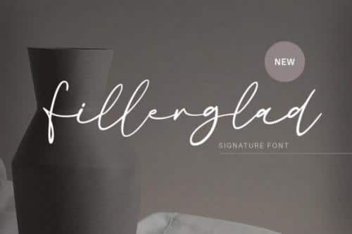 Fillerglad-Font