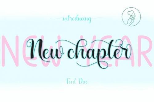 New-Chapter-Font