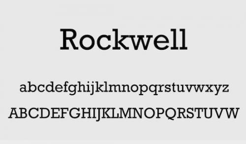 Rockwell-Font-2