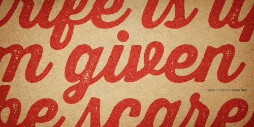 Thirsty-Rough-Font-8