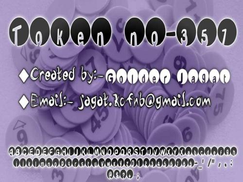 Token-No -721-Font-0