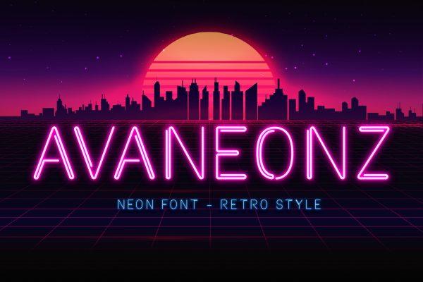 Avaneonz-Font