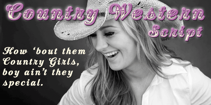 Country-Western-Script-Font