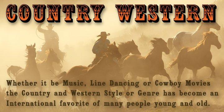 Country-Western-Slab-Serif-Font