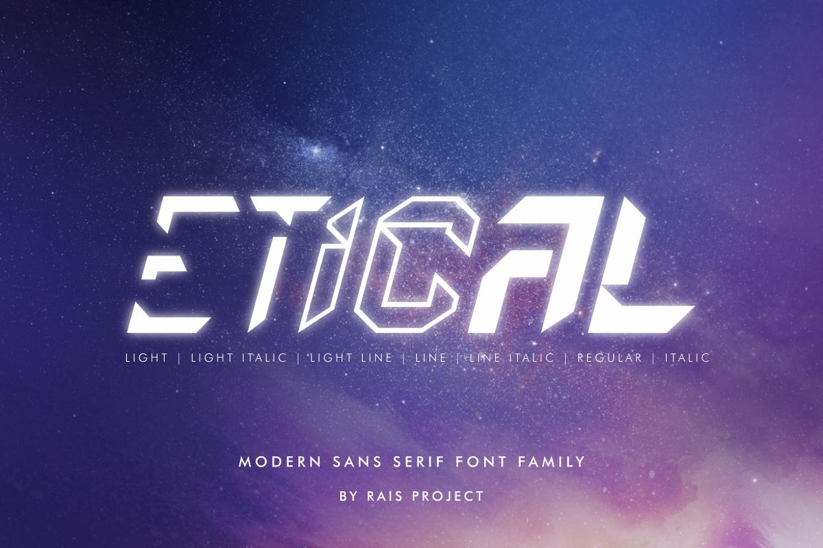 Etical-Font