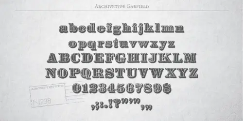 Archive-Garfield-Font-3