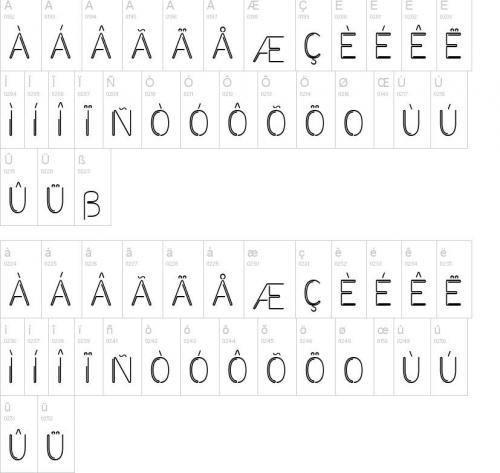 Avaneonz-Font-8