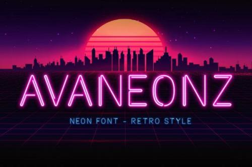 Avaneonz-Font