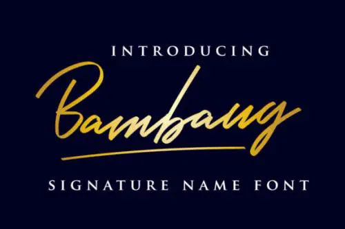 Bambang-Signature-Font-1