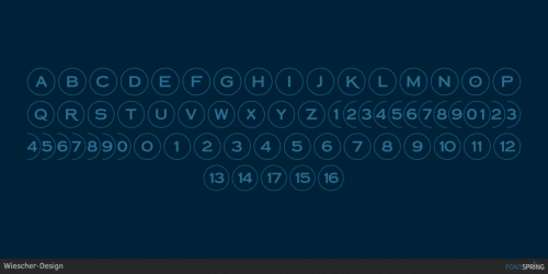 Bullet-Numbers-Font-4