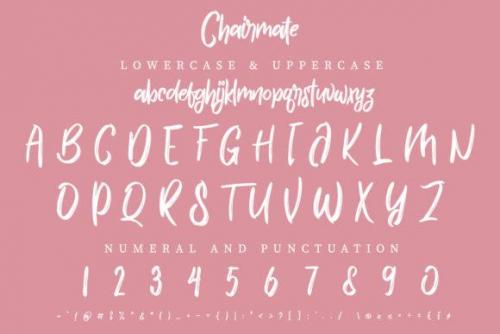 Chairmate-Brush-Calligraphy-Font-6