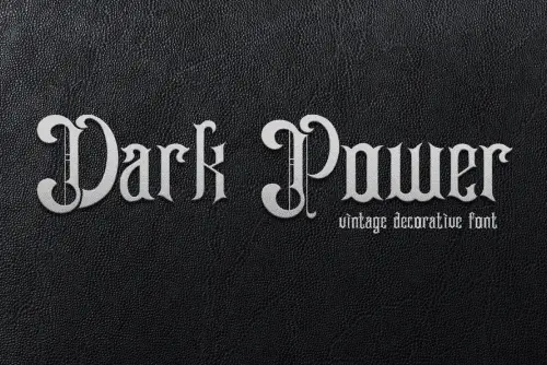 Dark-Power-Font-2