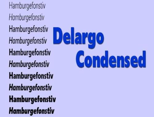 Delargo-DT-Condensed-Font-0