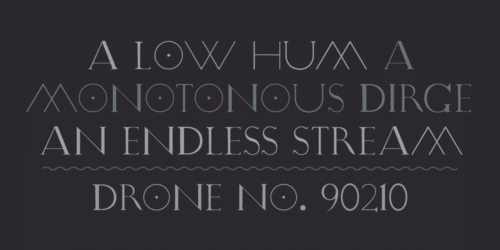 Drone-Font-2