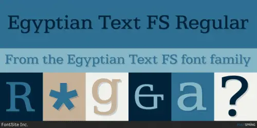 Egyptian-Text-FS-Font-2