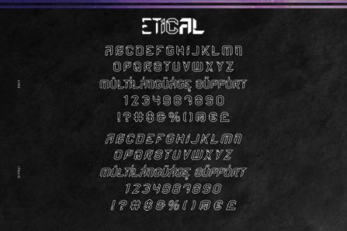 Etical-Font-6