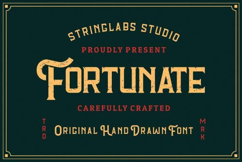 Fortunate-Hand-Drawn-Display-Font-1