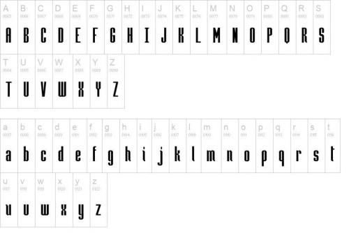 Hammerhead-Font