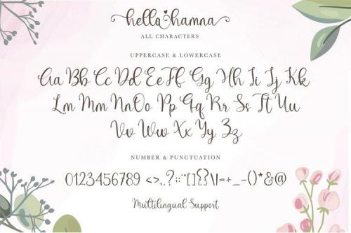 Hello-Hamna-Calligraphy-Font-7