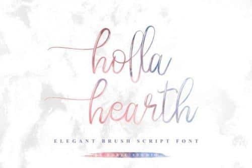Holla-Hearth-Font-2