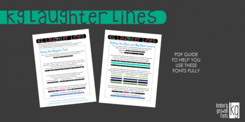 KG-Laughter-Lines-Font-3