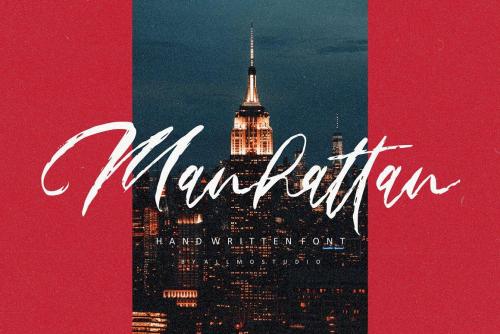 Manhattan-Brush-Font-1