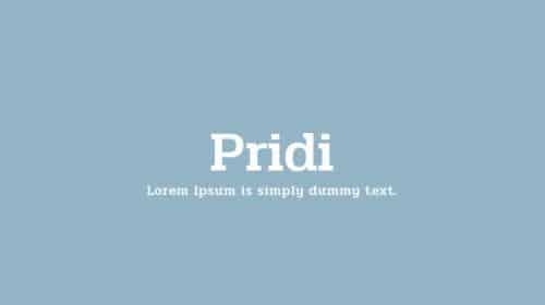 Pridi-Font-Family-1