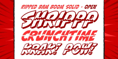 Ripped-Bam-Boom-Font-1