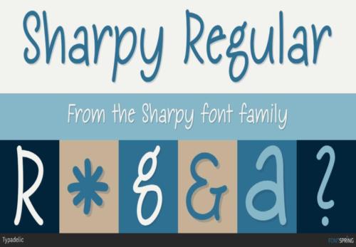 Sharpy-Font-0