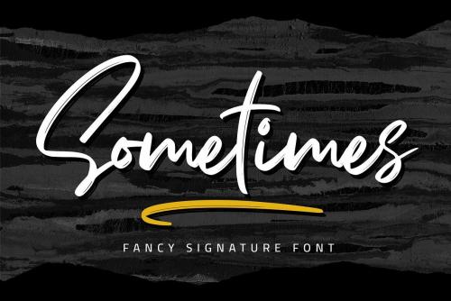 Sometimes-Fancy-Signature-Font-1