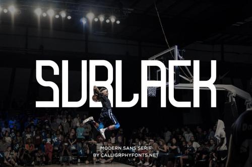 Sublack-Font