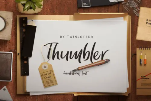Thumbler-Pen-Brush-Script-Font-1