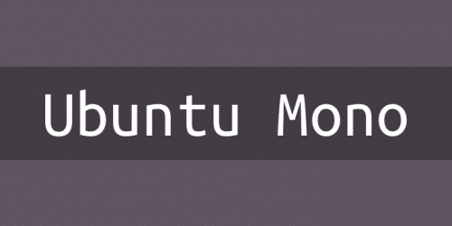 Ubuntu-Mono-Font-Family