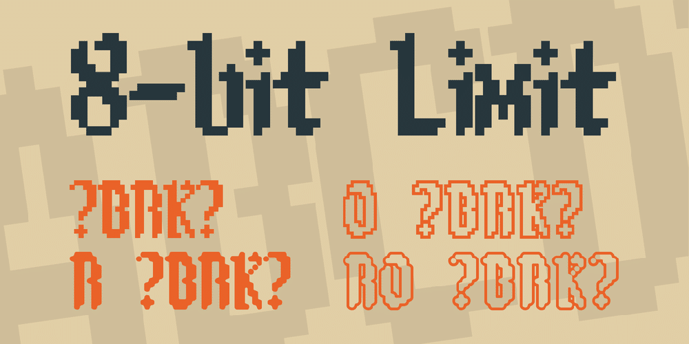 Bit Limit Font