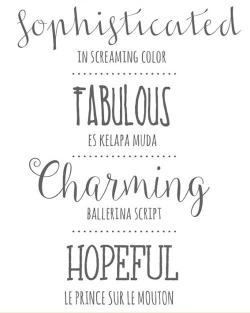 Happy Hand Drawn Fonts