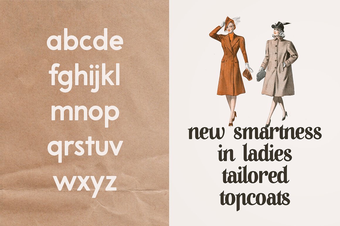 A Pompadour Font Family