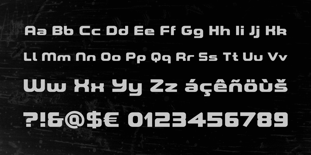 ASPACE HEAVY Font