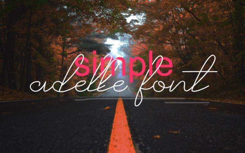 Adelle Handwritten Font