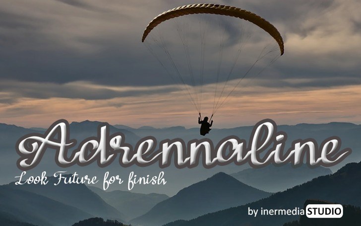 Adrenaline Script Font