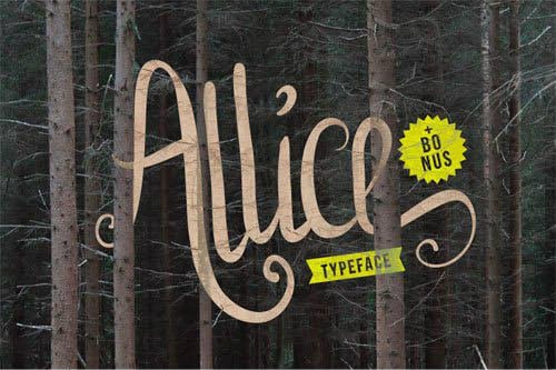 Allice Display Font