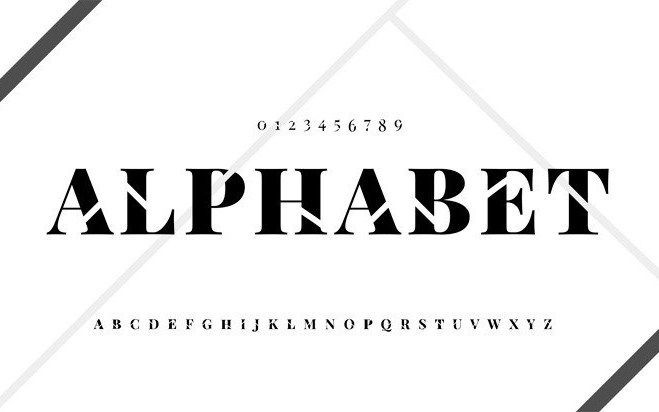 Alphabet Serif Font