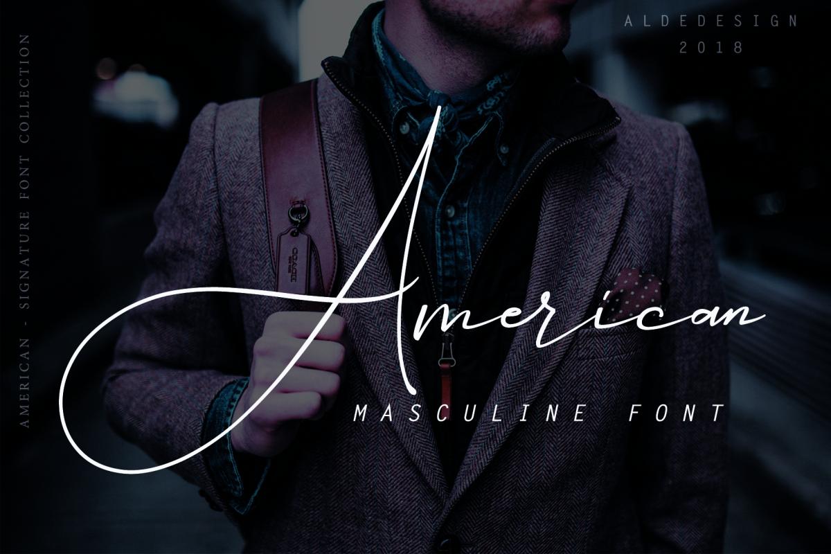 American Signature Font